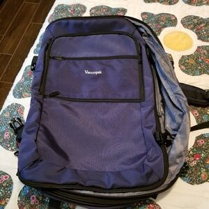 Vancropak Travel Backpack Carry On Flight Approved Backpack Expandable Bag NWT